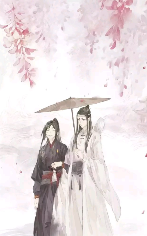 魔道祖师图片高清壁纸，魔道祖师图片忘羡双人6.png